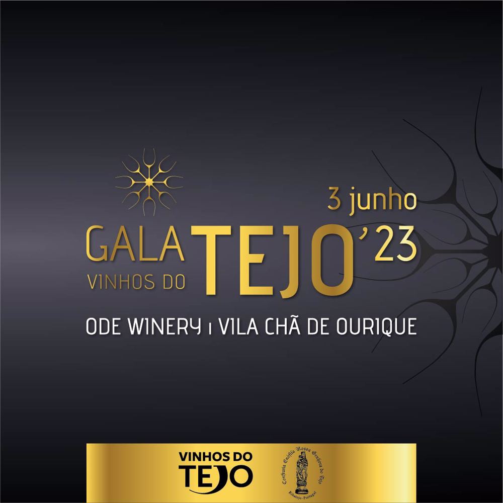 Gala Vinhos do Tejo 2023: entrega de prémios a 03 de junho  em evento aberto ao público