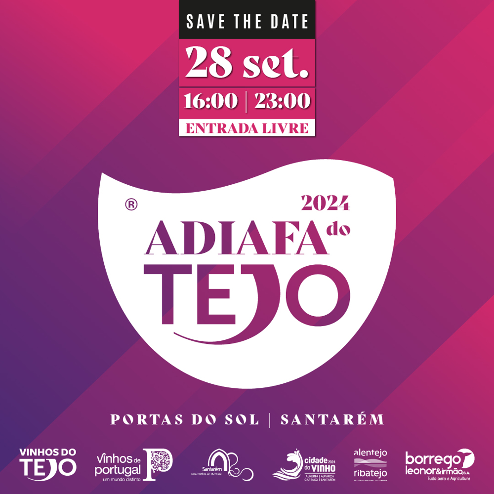 Adiafa do Tejo: evento de celebração do final das vindimas  a 28 de setembro 