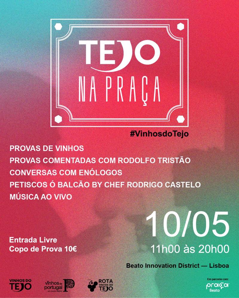 Vinhos do Tejo voltam a Lisboa e “instalam-se” na Praça Beato  a 10 de maio 