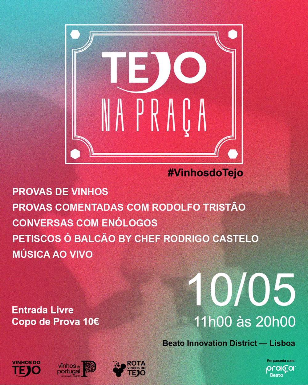 Vinhos do Tejo voltam a Lisboa e “instalam-se” na Praça Beato a 10 de maio